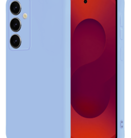 NoXx NoXx Samsung Galaxy S25 FE Hoesje Siliconen - Lichtblauw