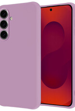 NoXx NoXx Samsung Galaxy S25 FE Hoesje Siliconen - Lila