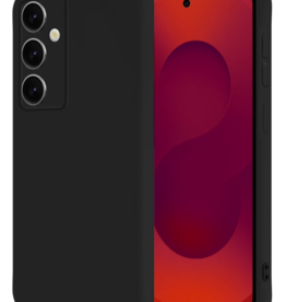 NoXx NoXx Samsung Galaxy S25 FE Hoesje Siliconen - Zwart