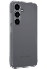 NoXx NoXx Samsung Galaxy S25 FE Hoesje Siliconen Met Screenprotector - Transparant