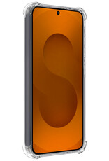 Nomfy Nomfy Samsung Galaxy S25 FE Hoesje Shockproof - Transparant - 2 PACK