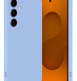 Nomfy Nomfy Samsung Galaxy S25 FE Hoesje Siliconen - Lichtblauw