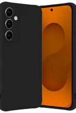 Nomfy Nomfy Samsung Galaxy S25 FE Hoesje Siliconen - Zwart