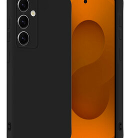 Nomfy Nomfy Samsung Galaxy S25 FE Hoesje Siliconen - Zwart