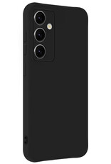 Nomfy Nomfy Samsung Galaxy S25 FE Hoesje Siliconen - Zwart