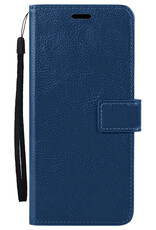 Nomfy Nomfy Samsung Galaxy S25 FE Hoesje Bookcase - Donkerblauw