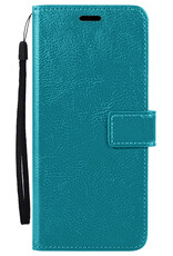 Nomfy Nomfy Samsung Galaxy S25 FE Hoesje Bookcase - Turquoise