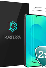 Forterra Forterra Samsung Galaxy S25 FE Screenprotector Glas Full Cover - 2 PACK