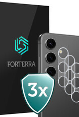 Forterra Forterra Samsung Galaxy S25 FE Camera Screenprotector - 3 PACK