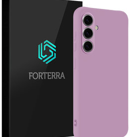 Forterra Forterra Samsung Galaxy S25 FE Hoesje Siliconen - Lila