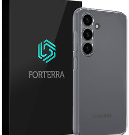 Forterra Forterra Samsung Galaxy S25 FE Hoesje Siliconen - Transparant