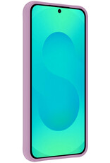 Forterra Forterra Samsung Galaxy S25 FE Hoesje Siliconen - Lila - 2 PACK