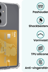 Forterra Forterra Samsung Galaxy S25 FE Hoesje Pashouder Met Screenprotector