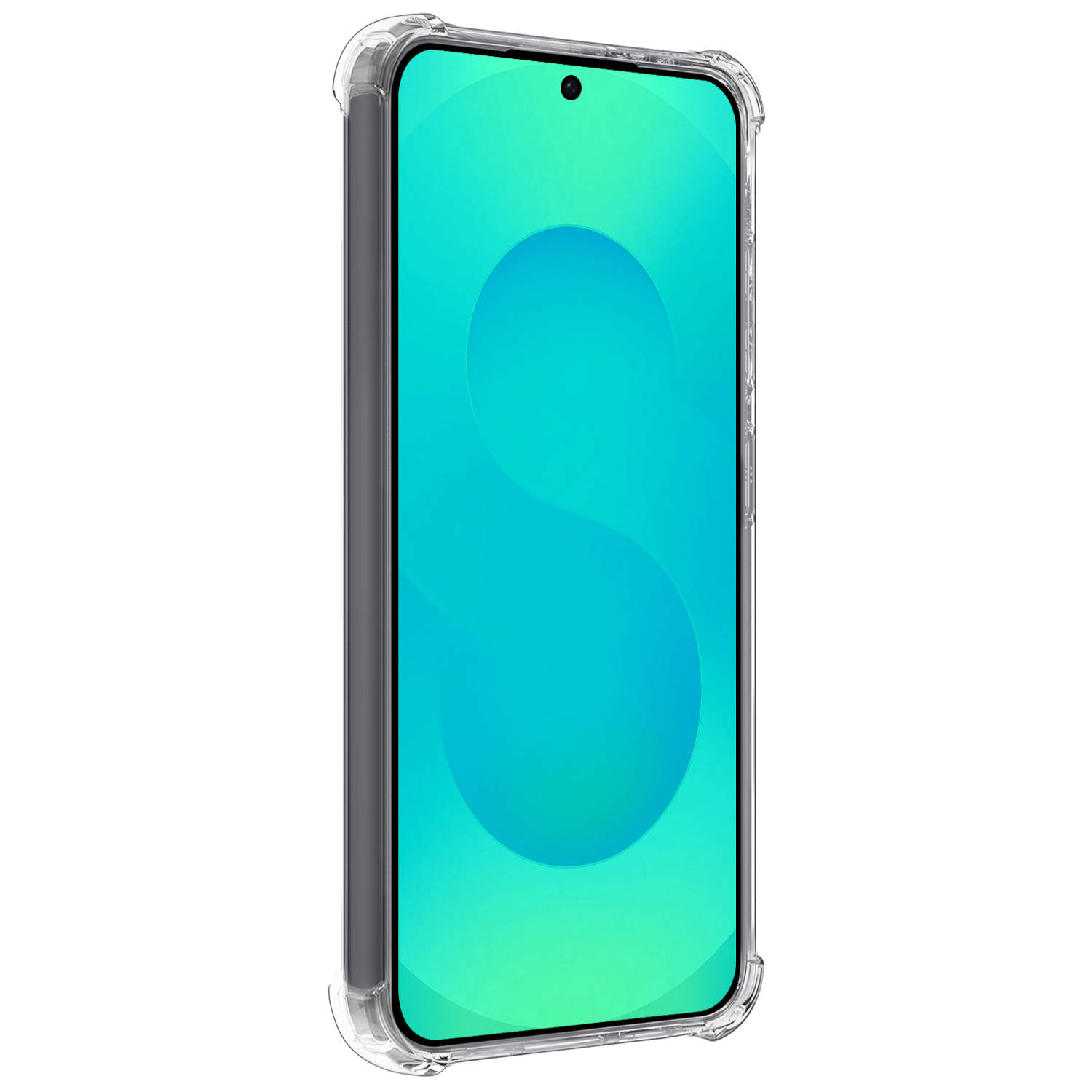 Forterra Forterra Samsung Galaxy S25 FE Hoesje Pashouder Met Screenprotector