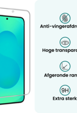 Forterra Forterra Samsung Galaxy S25 FE Hoesje Bookcase Met Screenprotector - Zwart