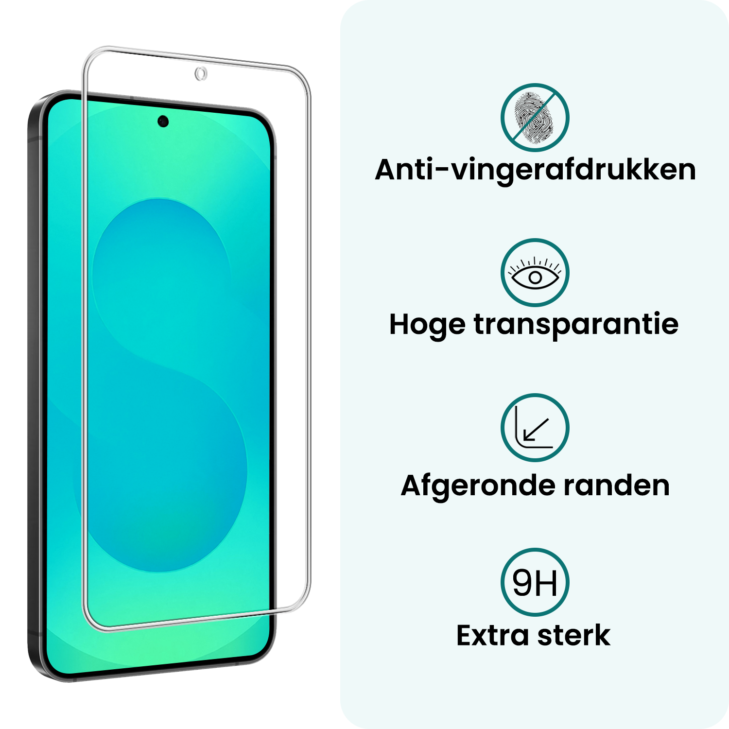 Forterra Forterra Samsung Galaxy S25 FE Hoesje Bookcase Met Screenprotector - Rose Goud