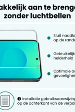 Forterra Forterra Samsung Galaxy S25 FE Hoesje Siliconen Met Screenprotector - Lichtroze