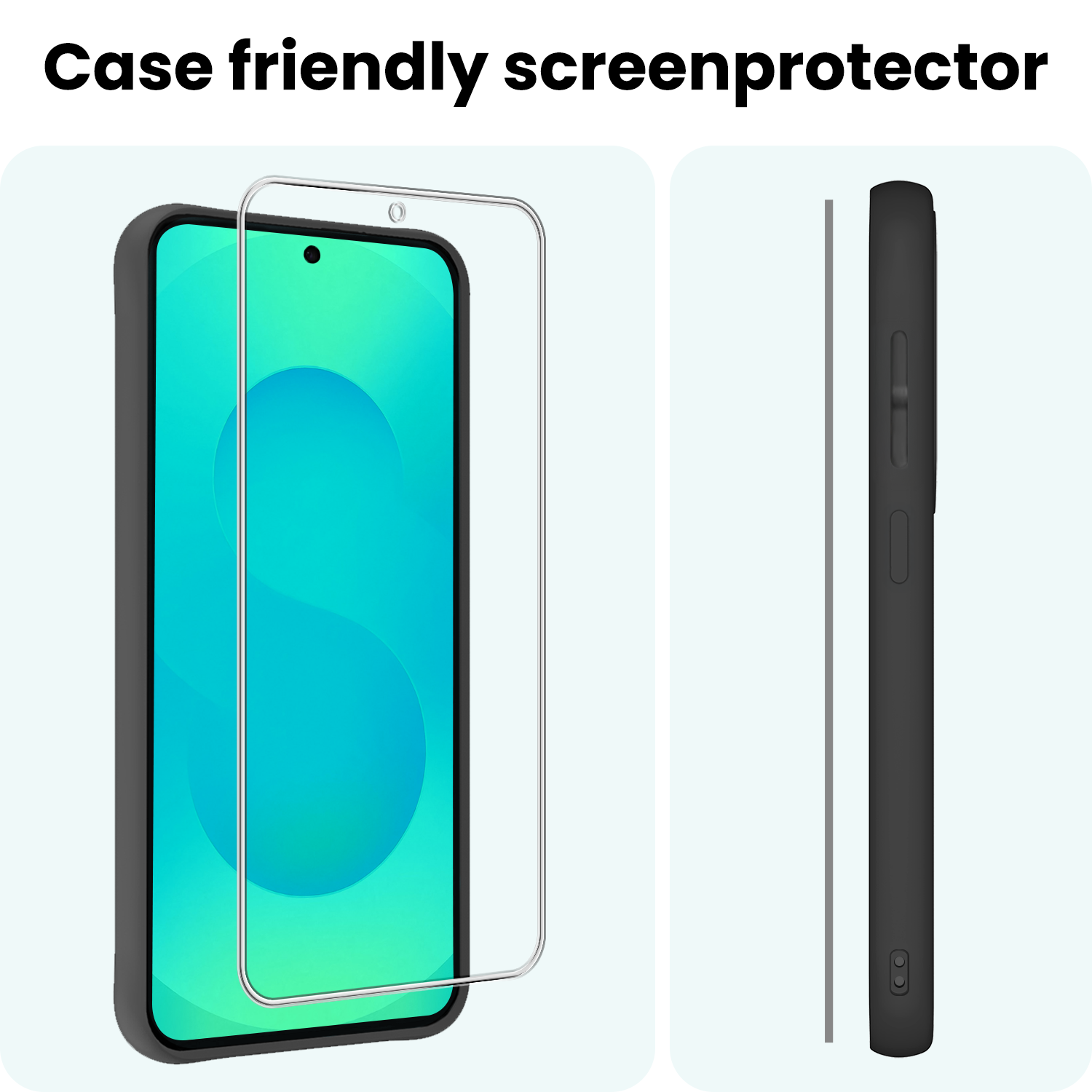 Forterra Forterra Samsung Galaxy S25 FE Screenprotector Glas - 3 PACK