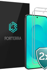 Forterra Forterra Samsung Galaxy S25 FE Screenprotector Glas - 2 PACK