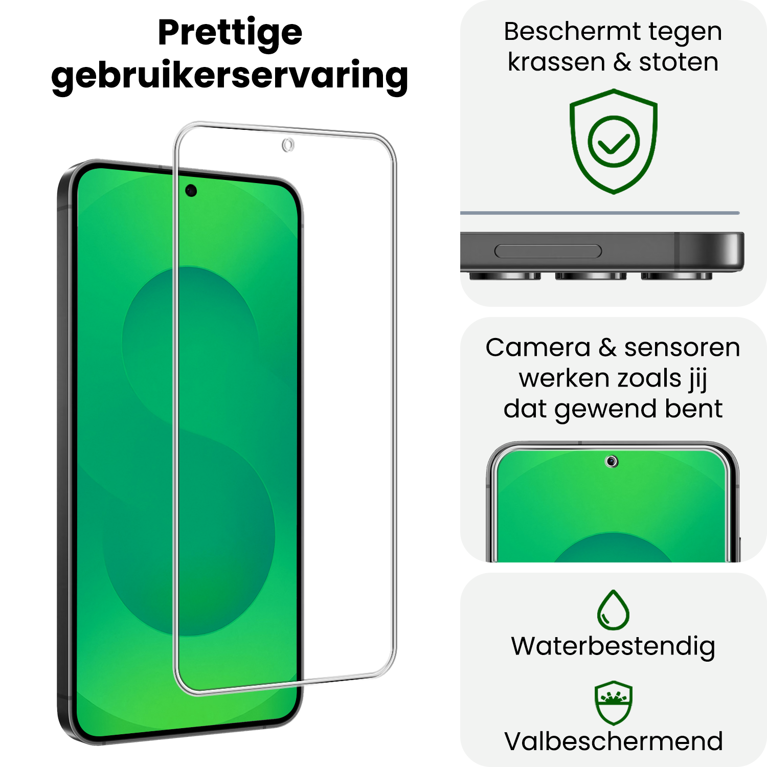 BASEY. BASEY. Samsung Galaxy S25 FE Screenprotector Glas