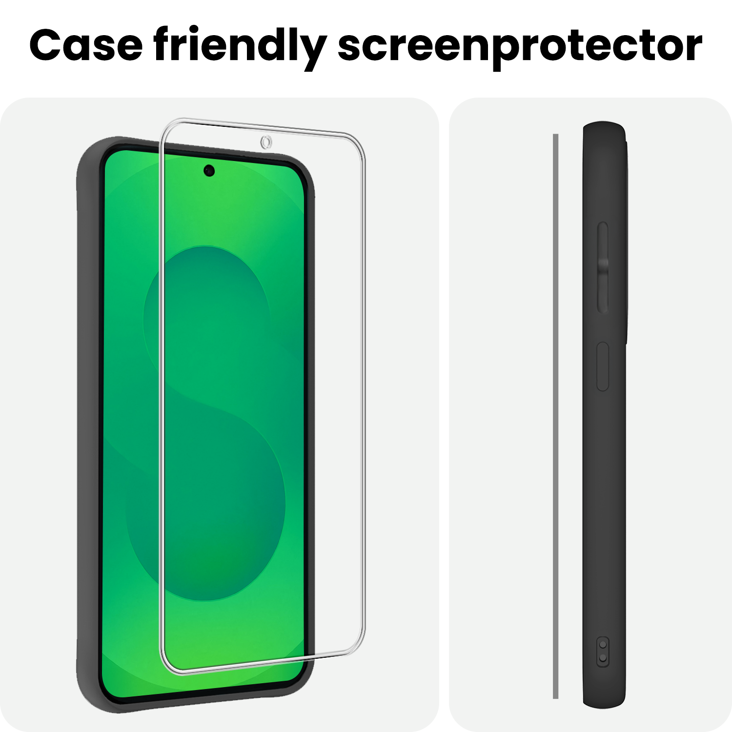 BASEY. BASEY. Samsung Galaxy S25 FE Screenprotector Glas