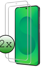 BASEY. BASEY. Samsung Galaxy S25 FE Screenprotector Glas - 2 PACK