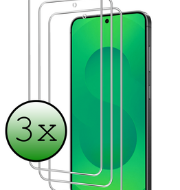 BASEY. BASEY. Samsung Galaxy S25 FE Screenprotector Glas - 3 PACK
