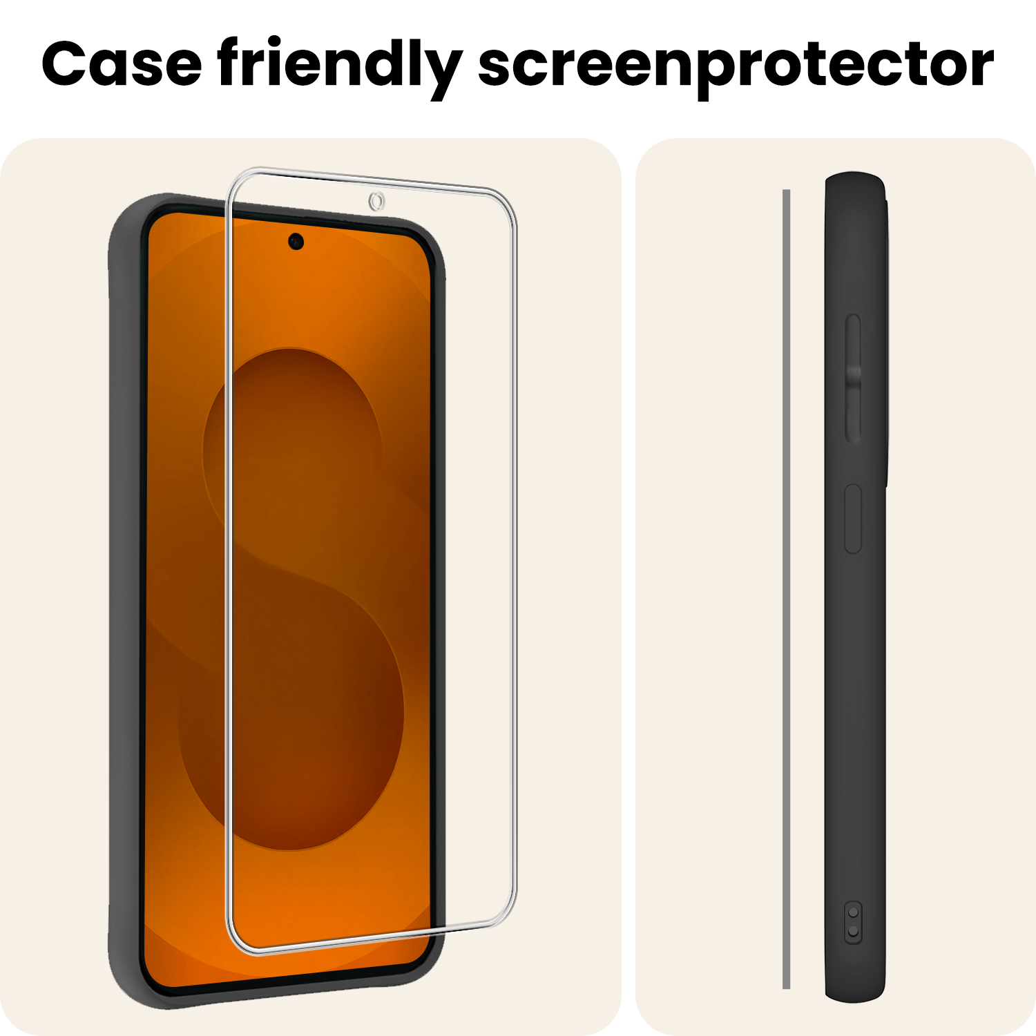 Nomfy Nomfy Samsung Galaxy S25 FE Screenprotector Glas - 2 PACK