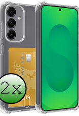 BASEY. BASEY. Samsung Galaxy S25 FE Hoesje Pashouder - 2 PACK