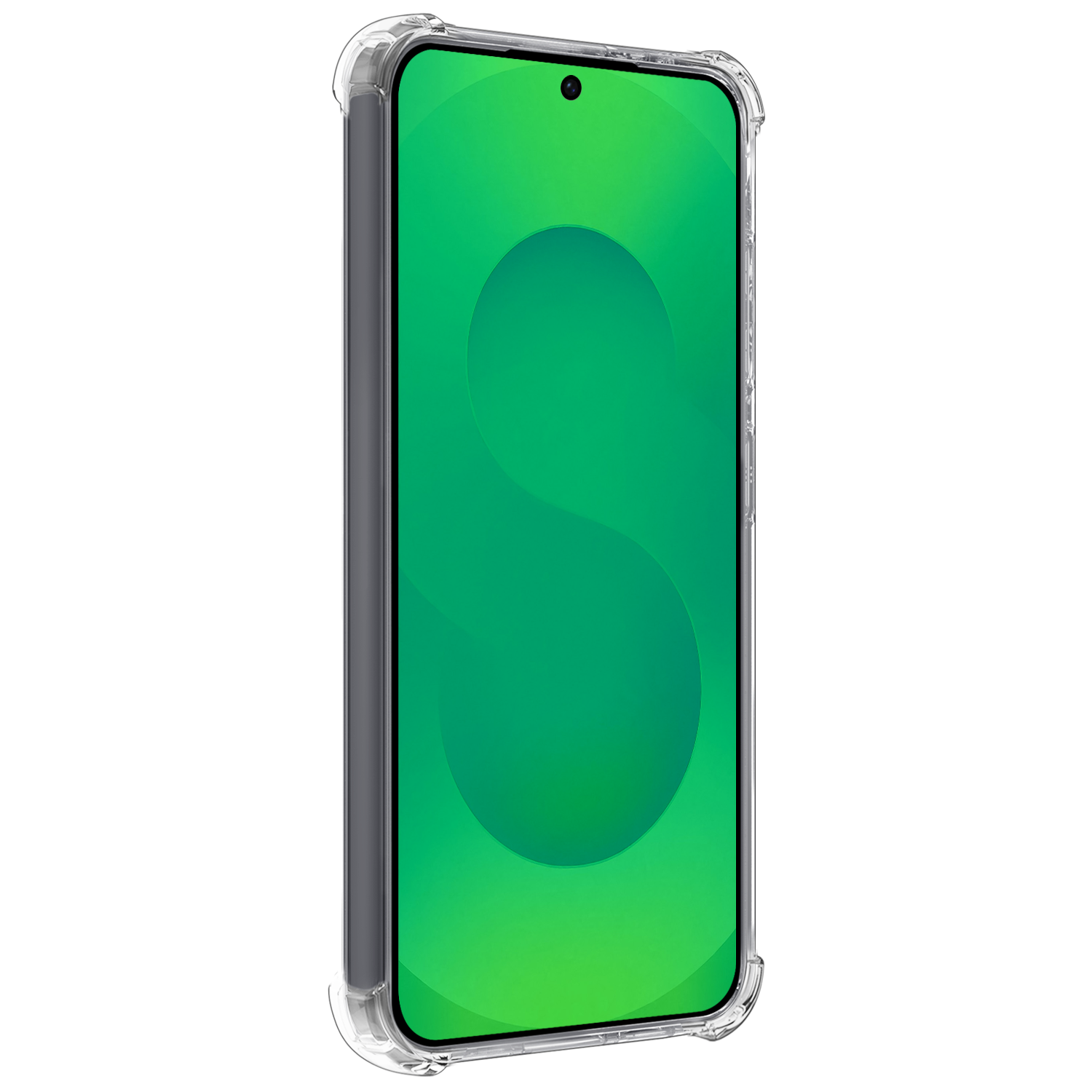 BASEY. BASEY. Samsung Galaxy S25 FE Hoesje Pashouder Met Screenprotector