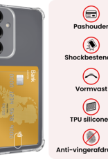 NoXx NoXx Samsung Galaxy S25 FE Hoesje Pashouder - 2 PACK