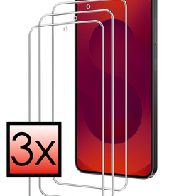 NoXx NoXx Samsung Galaxy S25 FE Screenprotector Glas - 3 PACK