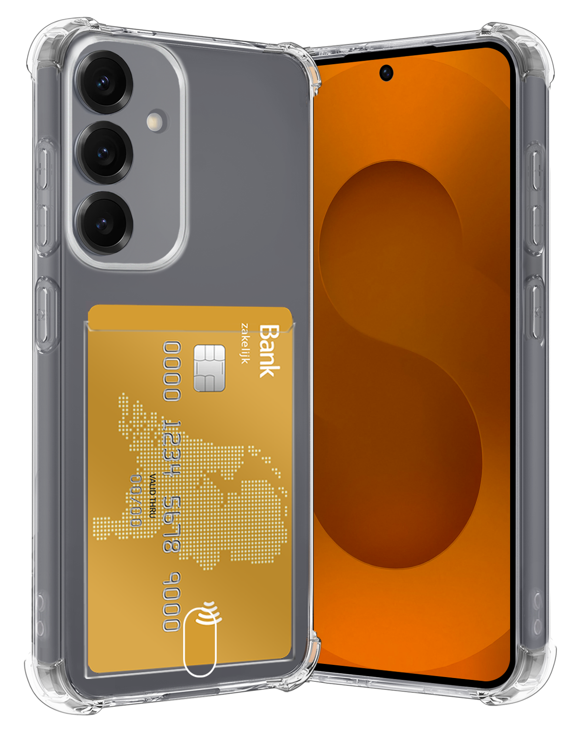 Nomfy Nomfy Samsung Galaxy S25 FE Hoesje Pashouder