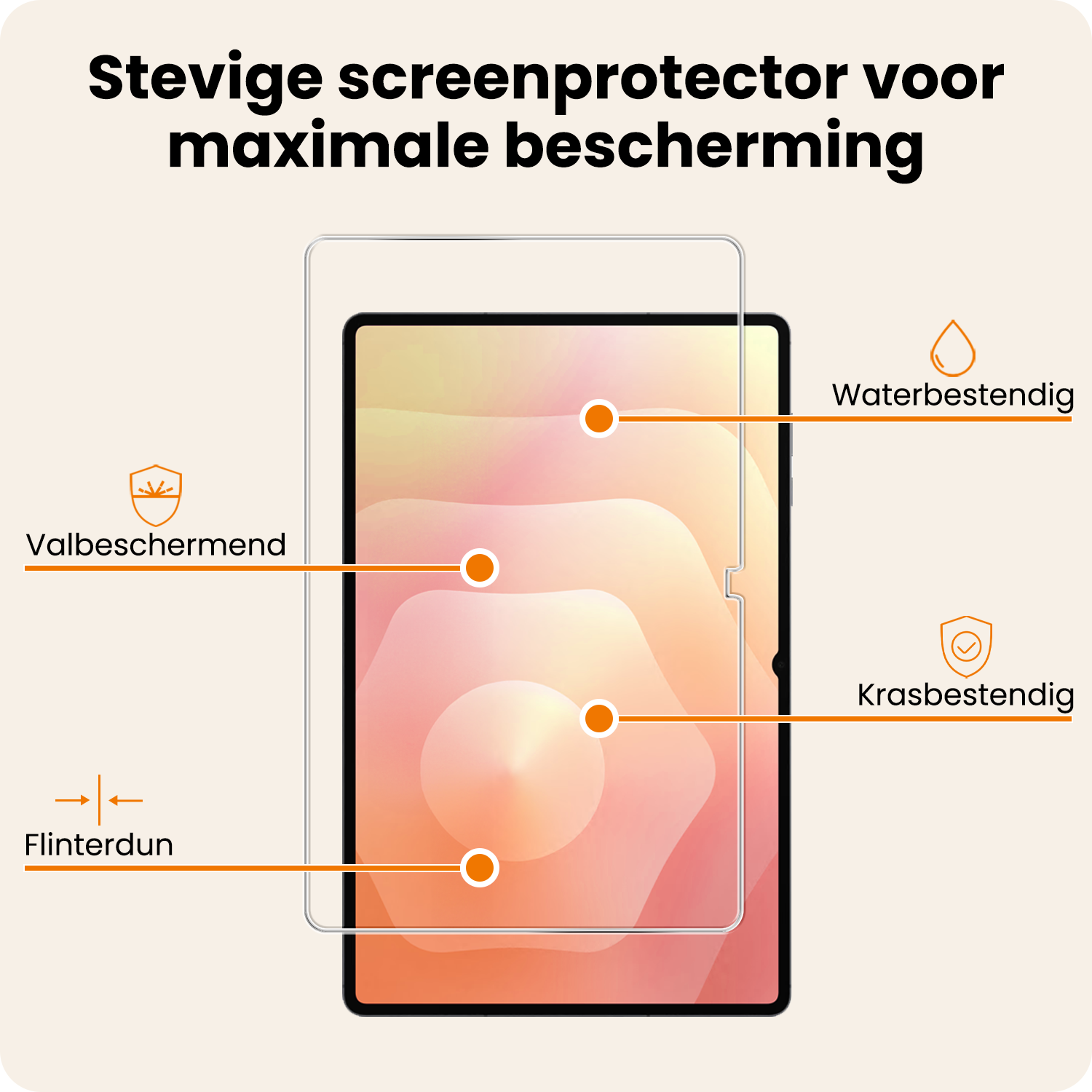 Nomfy Nomfy Samsung Galaxy Tab S11 Ultra Screenprotector