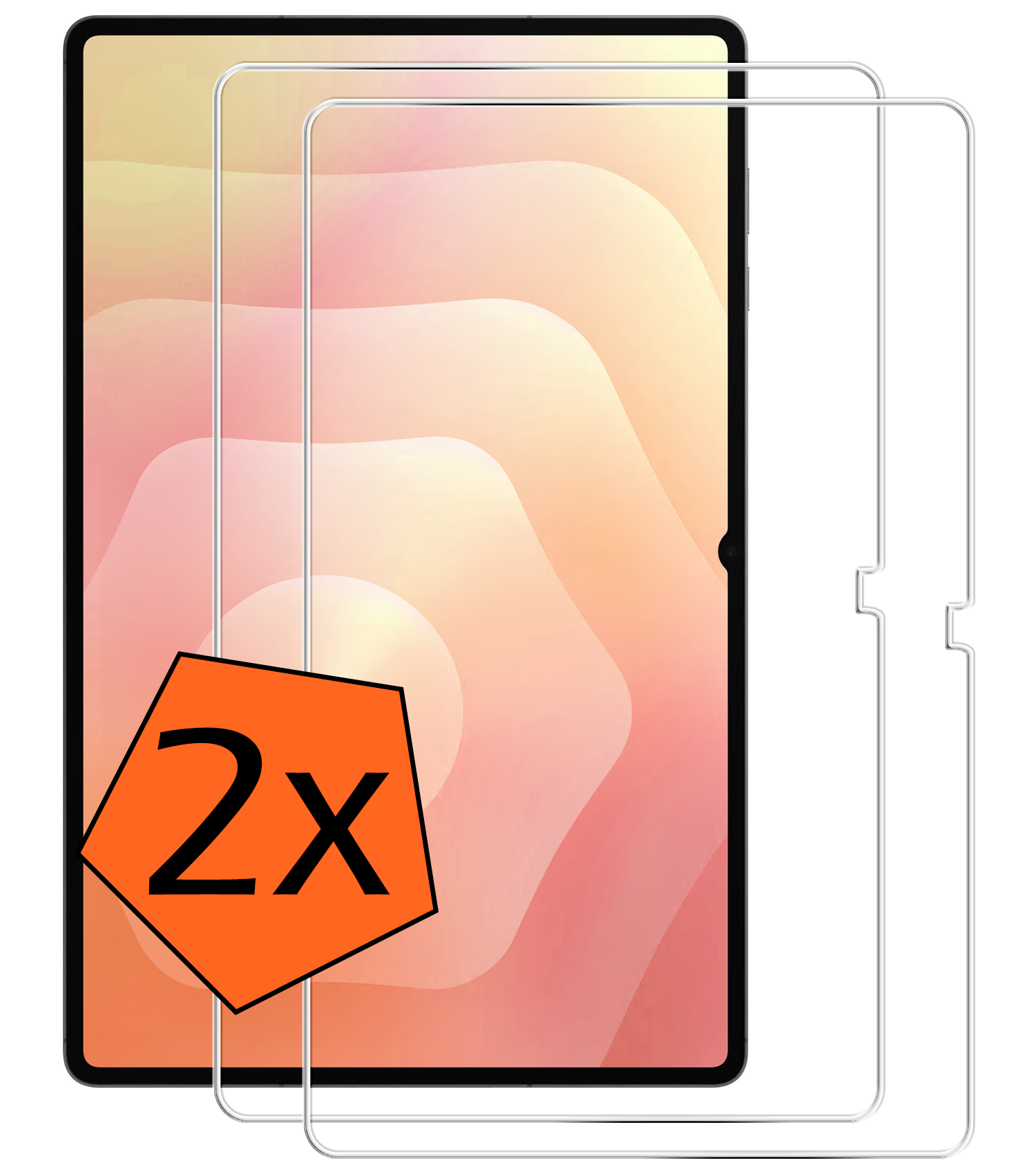 Nomfy Nomfy Samsung Galaxy Tab S11 Ultra Screenprotector - 2 PACK