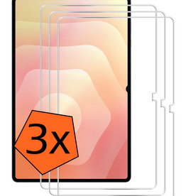 Nomfy Nomfy Samsung Galaxy Tab S11 Ultra Screenprotector - 3 PACK