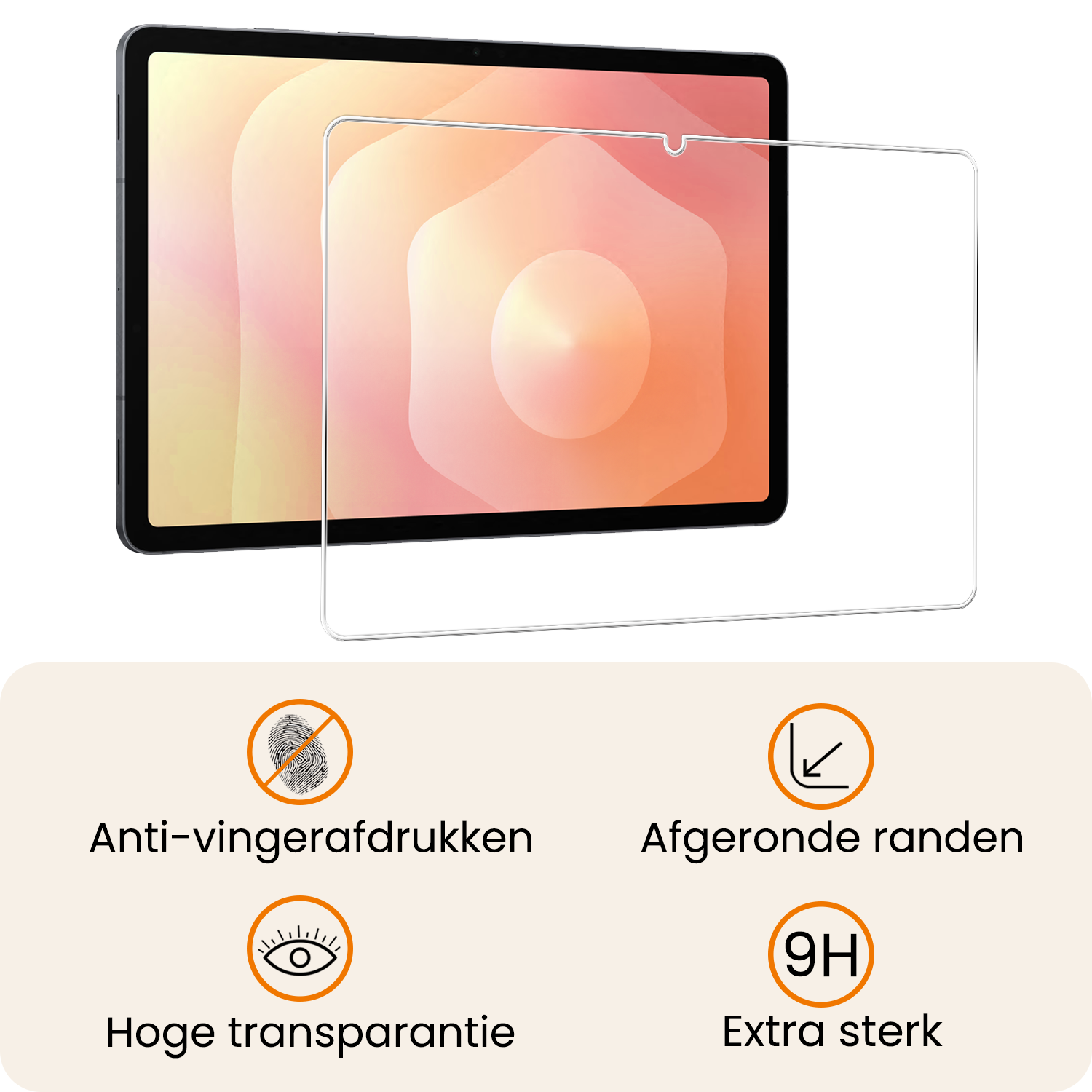 Nomfy Nomfy Samsung Galaxy Tab S11 Screenprotector - 2 PACK