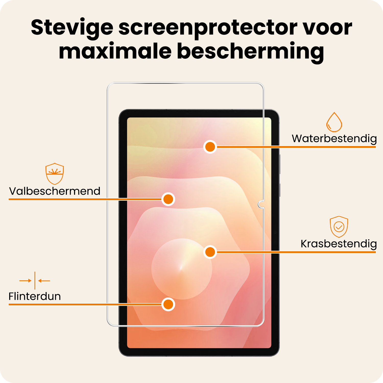 Nomfy Nomfy Samsung Galaxy Tab S11 Screenprotector - 2 PACK