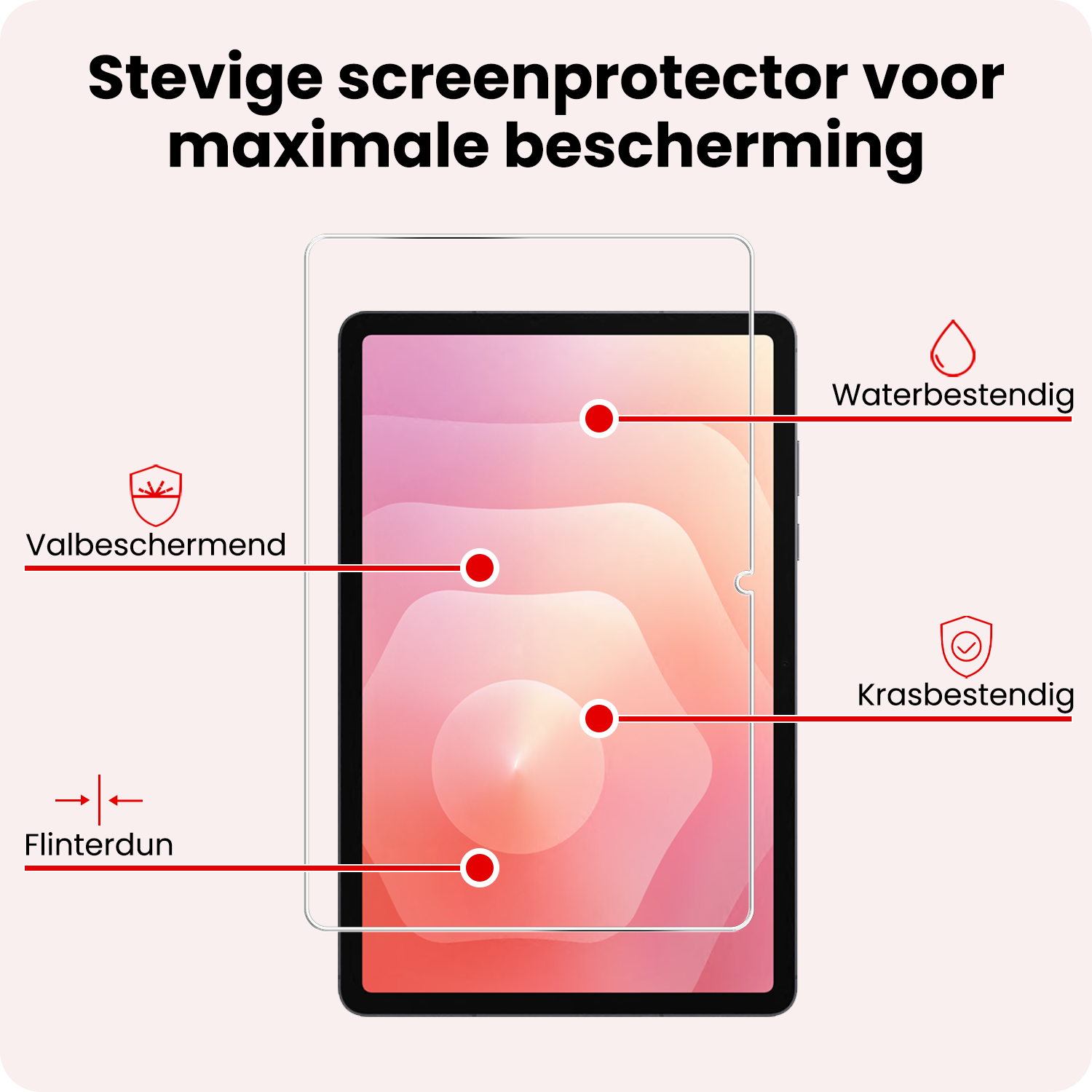 NoXx NoXx Samsung Galaxy Tab S11 Screenprotector - 2 PACK