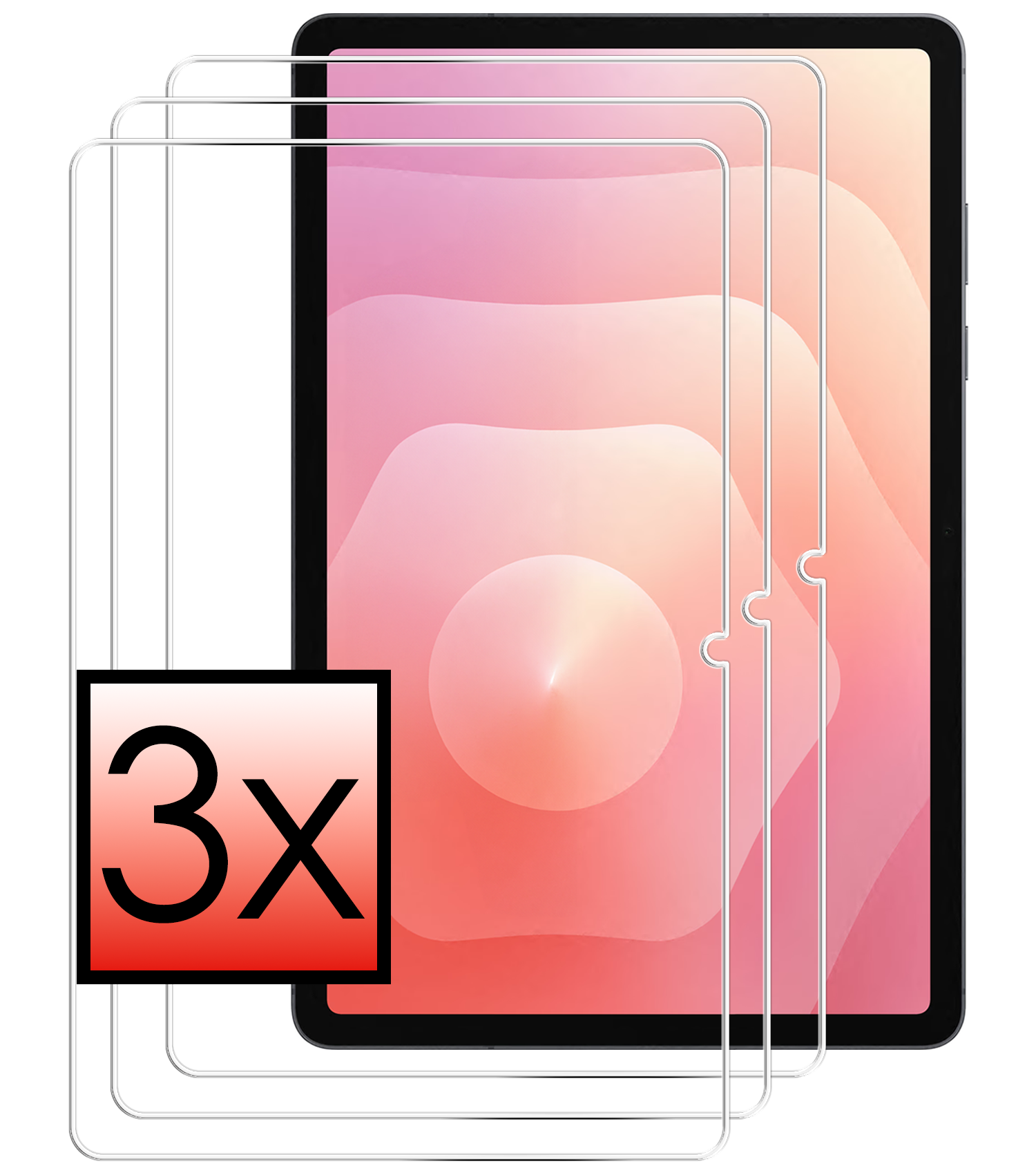 NoXx NoXx Samsung Galaxy Tab S11 Screenprotector - 3 PACK