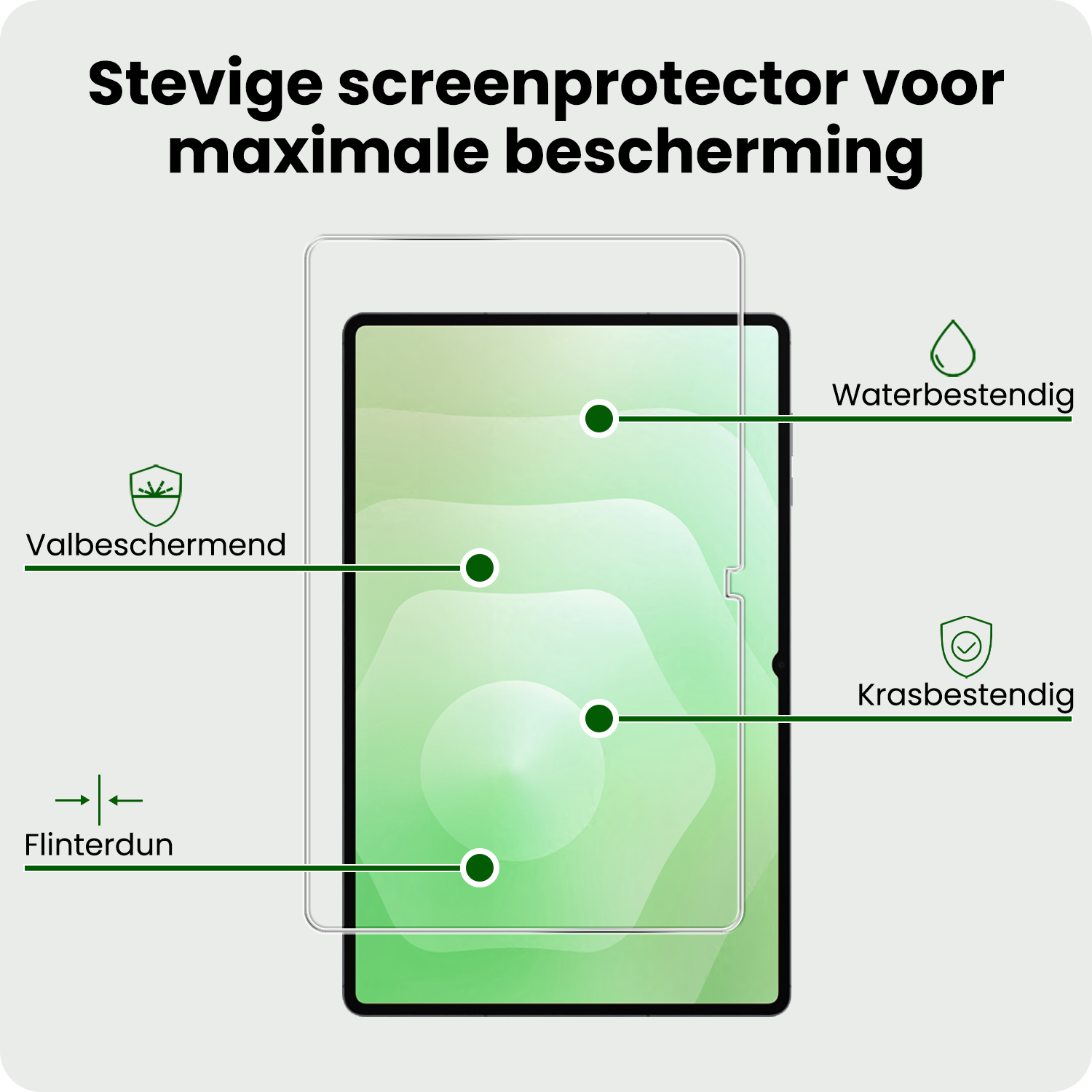 BASEY. BASEY. Samsung Galaxy Tab S11 Ultra Screenprotector - 2 PACK