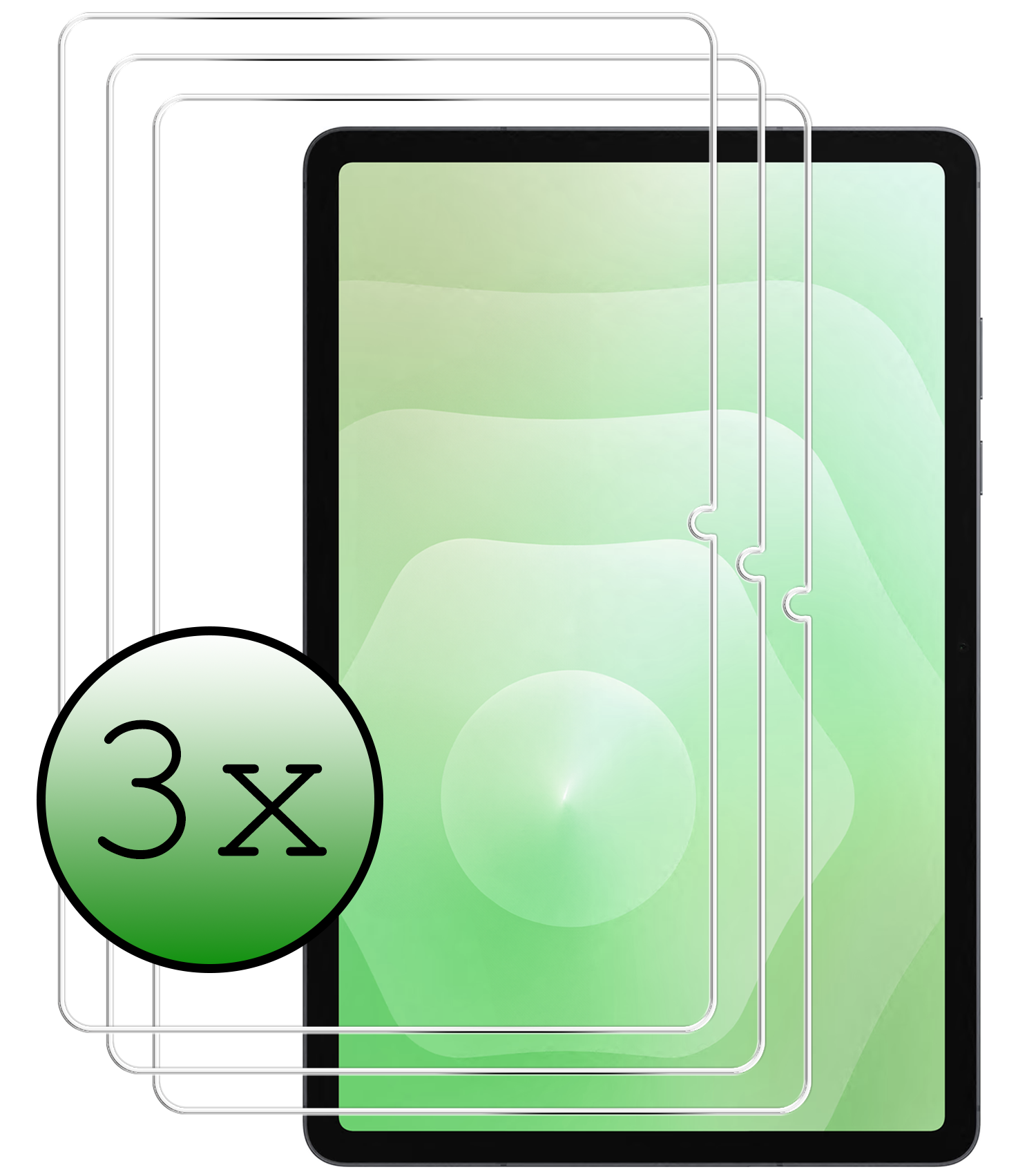 BASEY. BASEY. Samsung Galaxy Tab S11 Screenprotector - 3 PACK