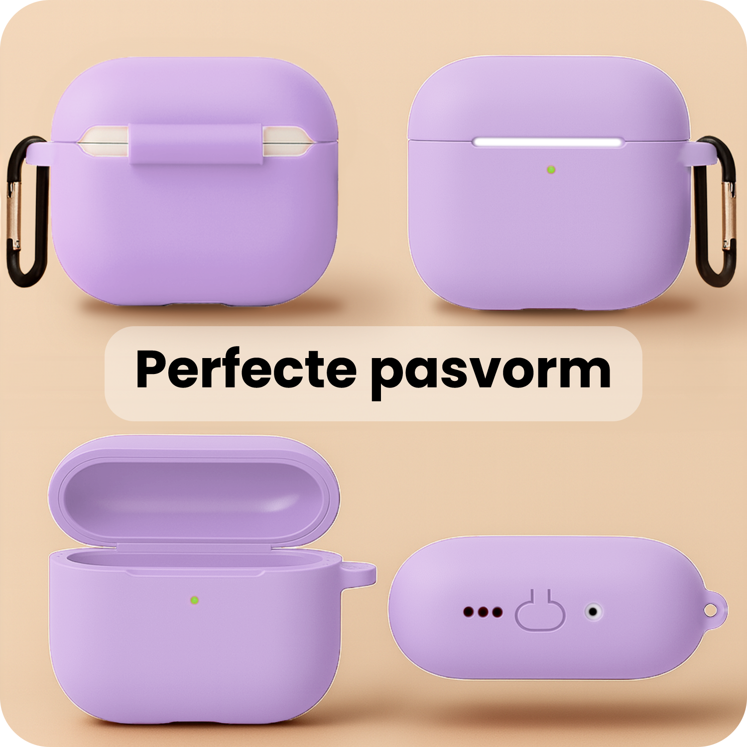 BASEY. BASEY. AirPods Pro 3 Hoesje - Lila