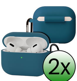 BASEY. BASEY. AirPods Pro 3 Hoesje - Donkerblauw - 2 PACK