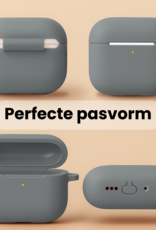 BASEY. BASEY. AirPods Pro 3 Hoesje - Grijs - 2 PACK