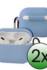 BASEY. BASEY. AirPods Pro 3 Hoesje - Lichtblauw - 2 PACK
