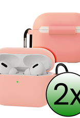 BASEY. BASEY. AirPods Pro 3 Hoesje - Lichtroze - 2 PACK