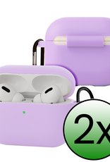 BASEY. BASEY. AirPods Pro 3 Hoesje - Lila - 2 PACK