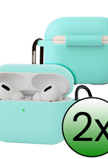 BASEY. BASEY. AirPods Pro 3 Hoesje - Mintgroen - 2 PACK