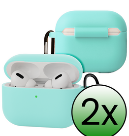 BASEY. BASEY. AirPods Pro 3 Hoesje - Mintgroen - 2 PACK